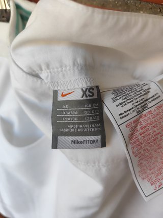 Falda Nike Dry Fit Blanca Talla XS