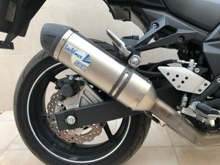 Kawasaki Z750 Naked Negra