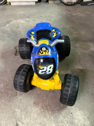 Quad Eléctrico Infantil Azul