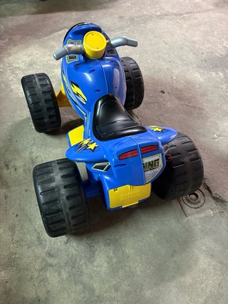 Quad Eléctrico Infantil Azul