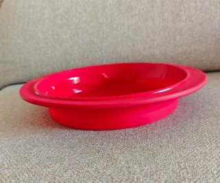 Molde silicona para tartas rojo