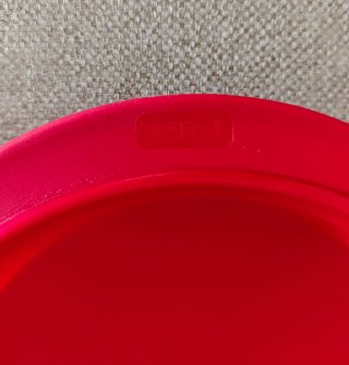 Molde silicona para tartas rojo