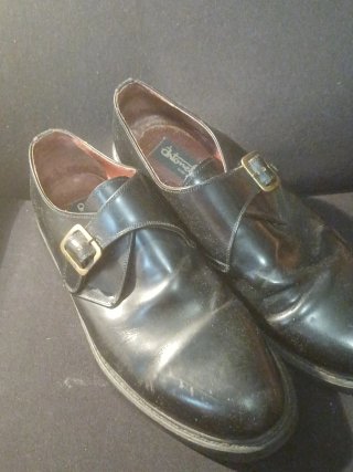 Zapatos de piel negros ANTONELLI hebilla Talla 45
