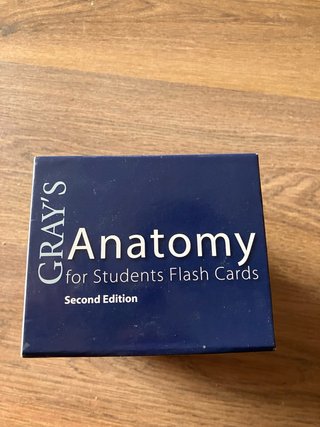 Gray's Anatomy for Students Flash Cards (INGLÉS)