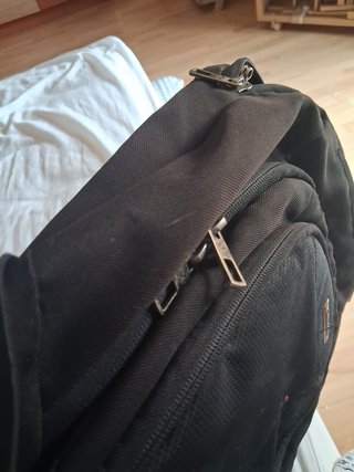 Mochila Samsonite Negra y Roja