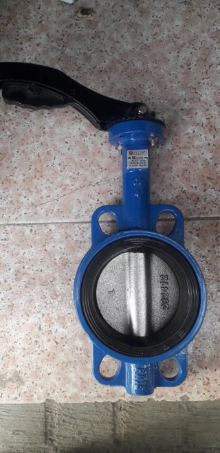 Llave de mariposa Duller azul