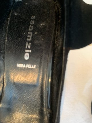 Scarpe Ssamzie N.38 Vera Pelle Tacco 10