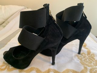 Scarpe Ssamzie N.38 Vera Pelle Tacco 10
