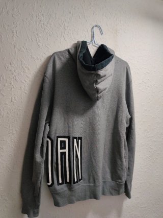 Jordan Sudadera con Capucha Gris Talla - L