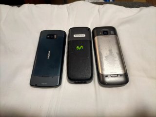 Lote 3 móviles Nokia vintage