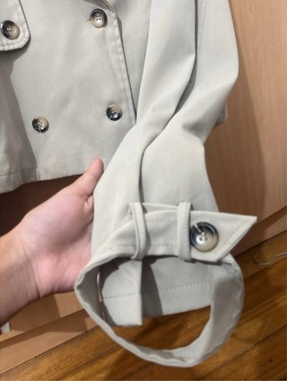 Chaqueta corta beige Emery Rose Talla XS