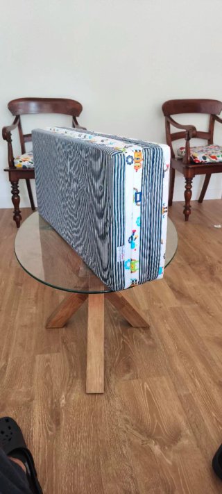 Colchón Plegable de Espuma para Cuna