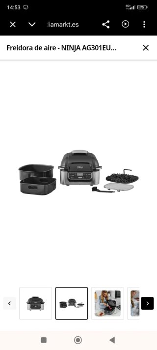 Freidora de aire NINJA AG301EU