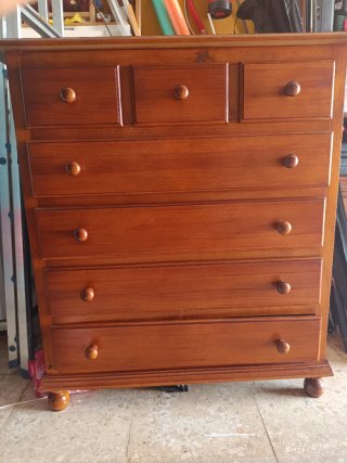 Cajonera de madera