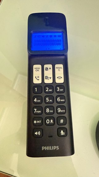 Teléfono Fijo Philips a Batería