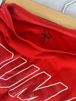 Camiseta Puma Roja Talla [Talla 11-12]