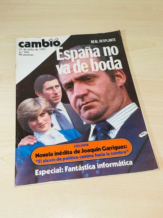 Revista Cambio 16, nº 504, 1981