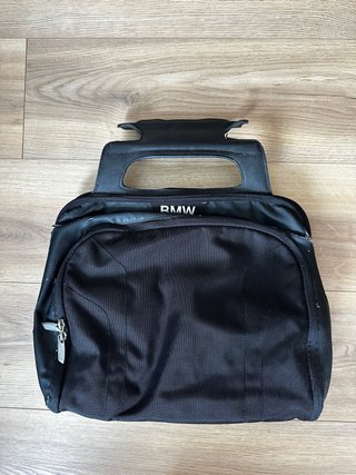 Bolsa portaobjetos BMW negra