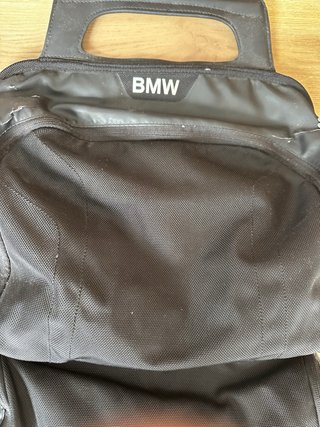Bolsa portaobjetos BMW negra