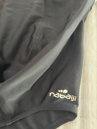 Bañador Natación Embarazada Nabaiji Negro