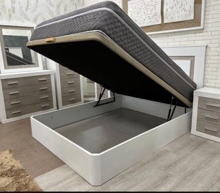 Cama con almacenaje
