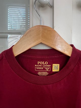 Camiseta Polo Ralph Lauren Roja Talla M