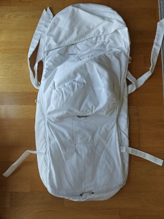 Saco para silla de paseo blanco