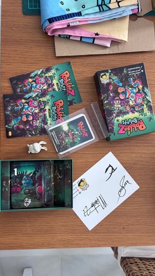 Juegos de mesa Rabitz & Robots + Tara Wolf