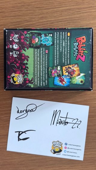Juegos de mesa Rabitz & Robots + Tara Wolf