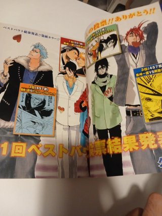 Weekly Shonen jump 11 de 2010, Bleach, muerte Ace.