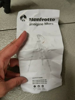Trípode Manfrotto MCCOMPACTACN-BK