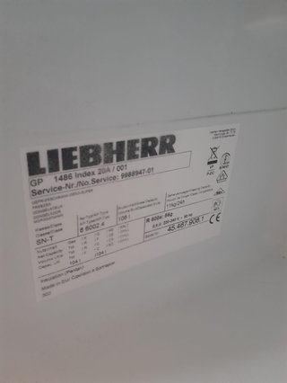 Congelador Liebherr 60x60x85cm 4 cajones