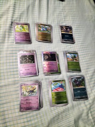Pack Cartas Pokémon Reverse Holo