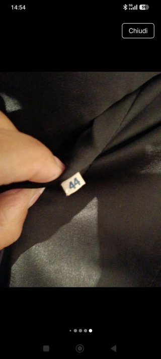 Cappotto elegante in pelliccia nera