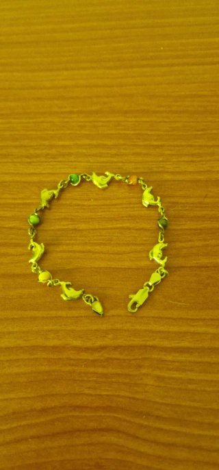 Pulsera Plata 925 Niños Delfines