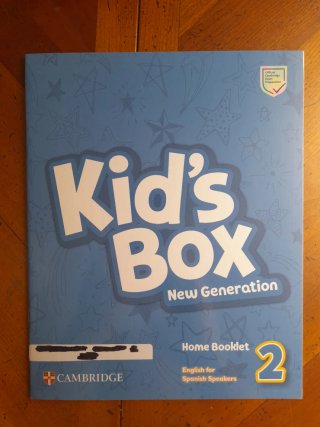 3 libros Kid's Box New Generation 2 Primaria
