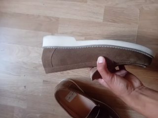Zapatos de vestir grises/marrones