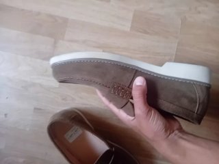 Zapatos de vestir grises/marrones