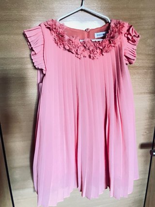 Vestido Mayoral 24 meses Coral Flores