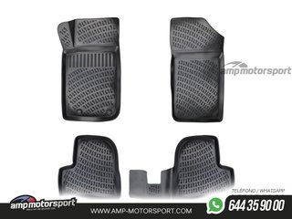 ALFOMBRILLAS DE GOMA RIZLINE PARA PEUGEOT 206 3P/5P 1998--