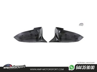 CARCASAS DE ESPEJOS PARA BMW SERIE LOOK M NEGRO BRILLO