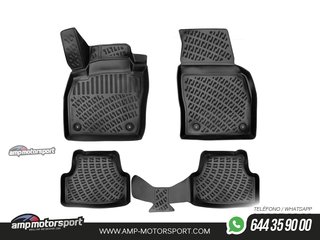 ALFOMBRILLAS DE GOMA RIZLINE PARA SEAT IBIZA 6F 2017--