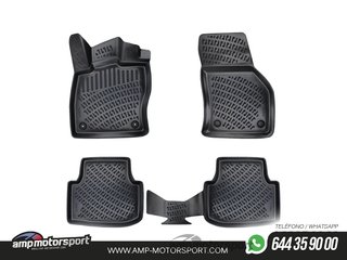 ALFOMBRILLAS DE GOMA RIZLINE PARA SEAT LEON KL 2020--