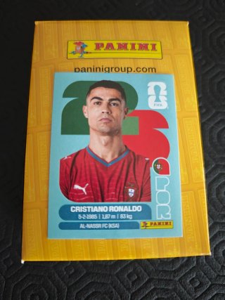 Cromo Panini Cristiano Ronaldo 2026