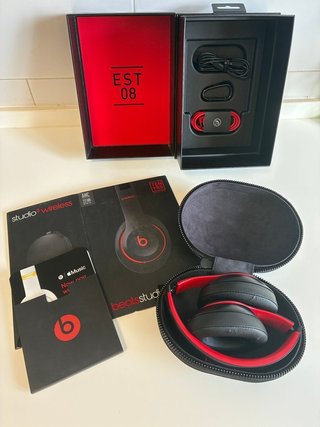 Beats Studio3 Wireless Negro/Rojo Ed. Limitada