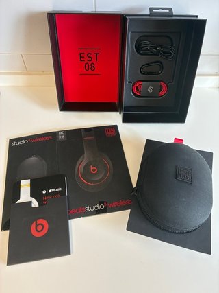 Beats Studio3 Wireless Negro/Rojo Ed. Limitada
