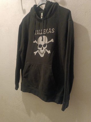 Sudadera JHK Negra Talla L Calavera