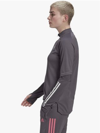 Adidas Real Madrid Sudadera Gris Rosa