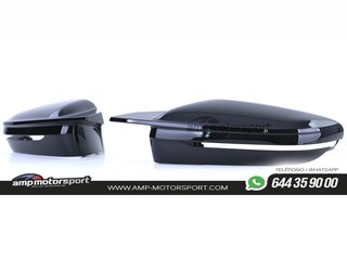 CARCASAS DE ESPEJOS PARA BMW SERIE 4 G22/G26 2020-- LOOK M4 NEGRO BRILLO