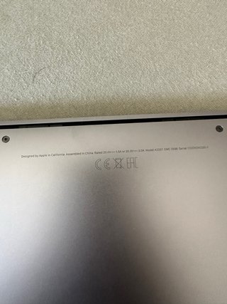 MacBook Air M1 2020 8GB 256GB Plata